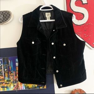 Gap velvet vest